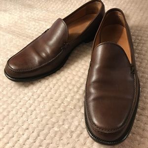 John Varvatos Leather Loafers